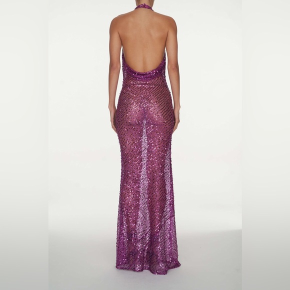 Rat & Boa Verona Sequin Party Cocktail Birthday Formal Dressup Long Dress. - Picture 2 of 8